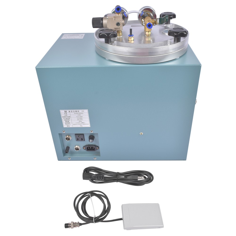 Digital Wax Injection Machine Vacuum Wax Injector with Auto Clamp & Controller
