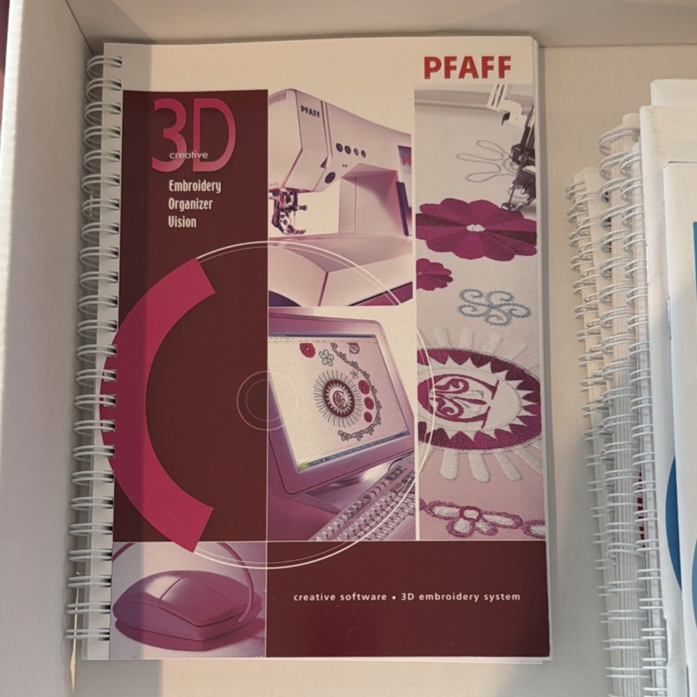 PFAFF 3D Creative Suite Embroidery Machine Digitizing Software