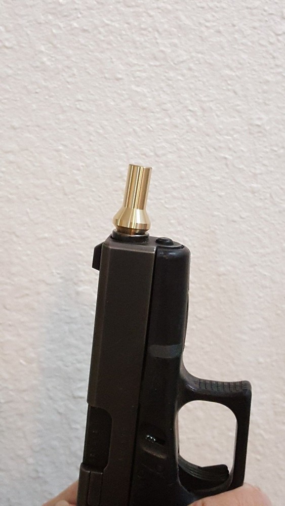 Gunsmith Tools - 3 Brass Muzzle Laps - Rifle Or Pistol Crowning - Lapping Crown