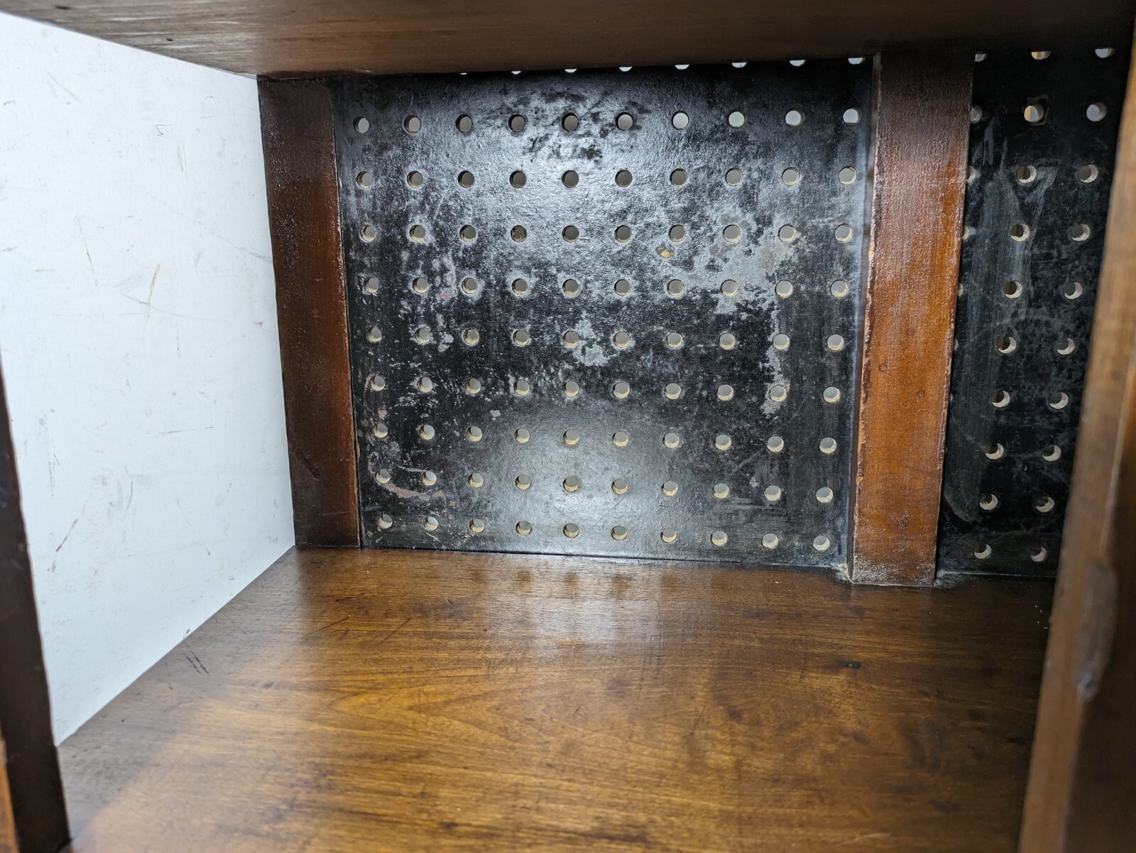 Antique Rustic Mission Arts & Crafts Style Display Book Shelf Open Bookcase