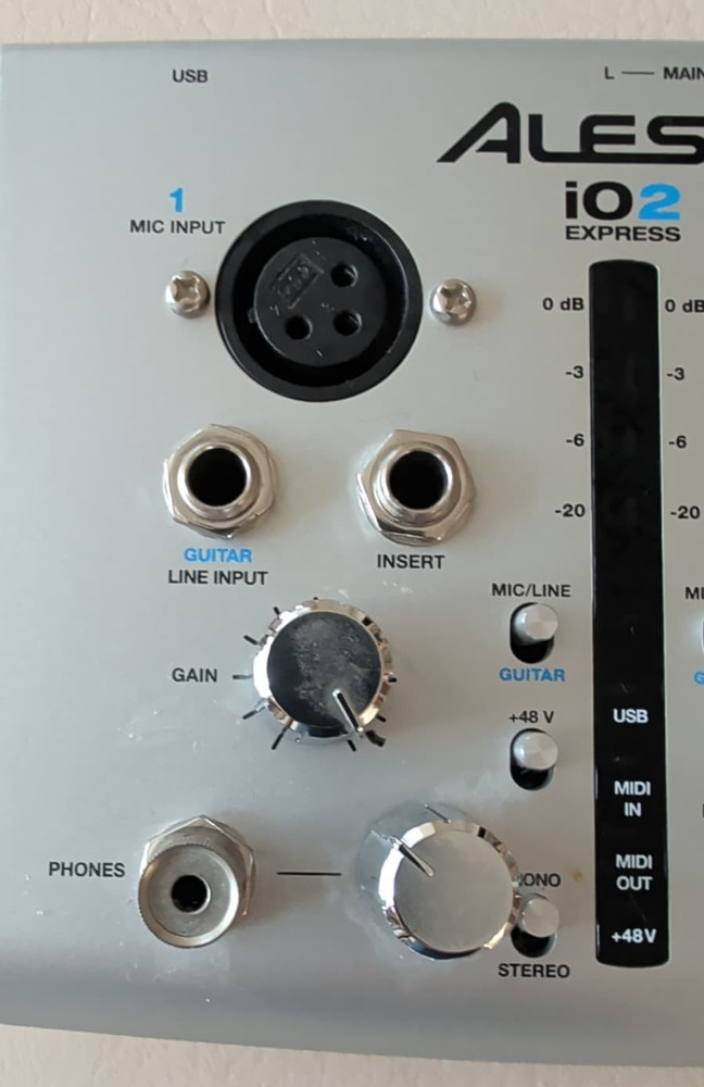 Alexis IO2 Express 2 - Channel USB Audio/Midi Interface