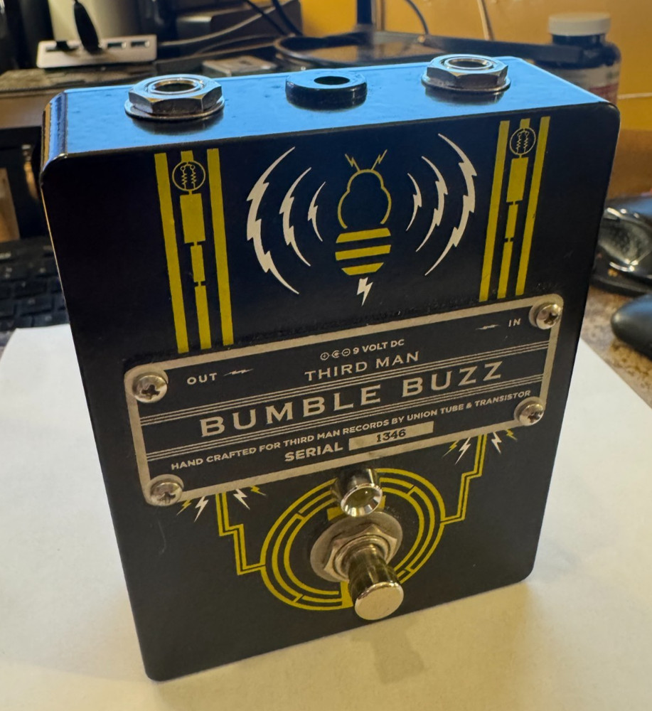 THIRD MAN BUMBLE BUZZ Fuzz Pedal Rarely Used Great Working Condition