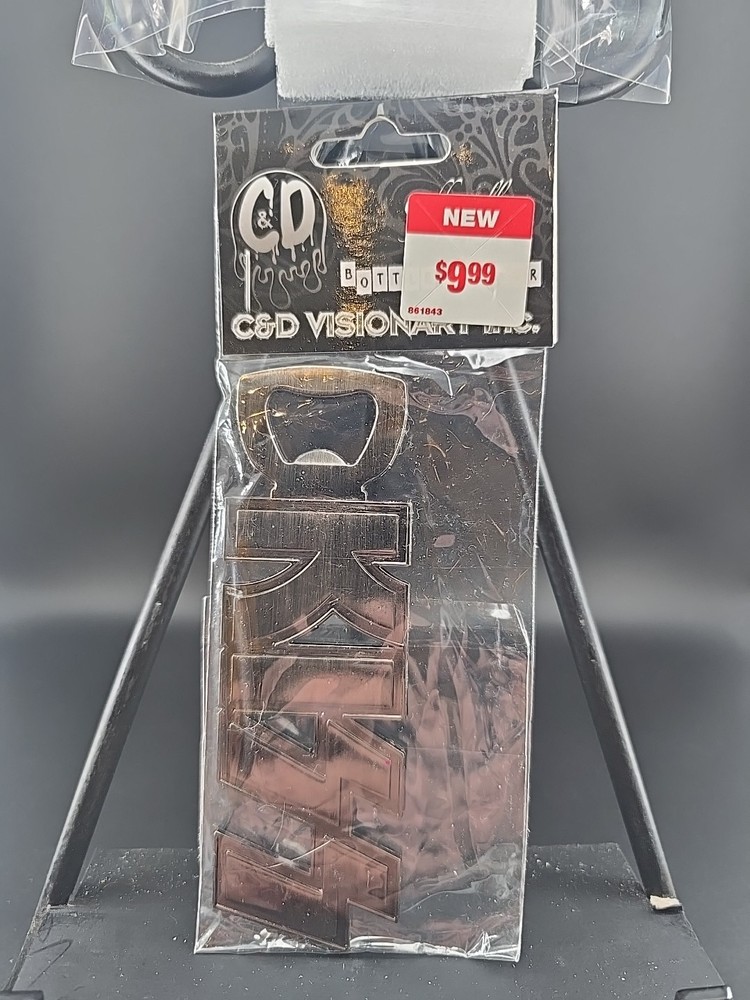 KISS Logo Metal Bottle Opener