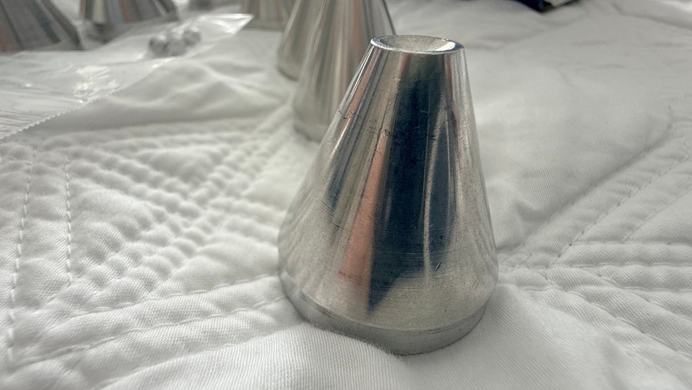 Cold Ray Ceramic Black & Ceramic Silver 4 per box Vibration Control Cones