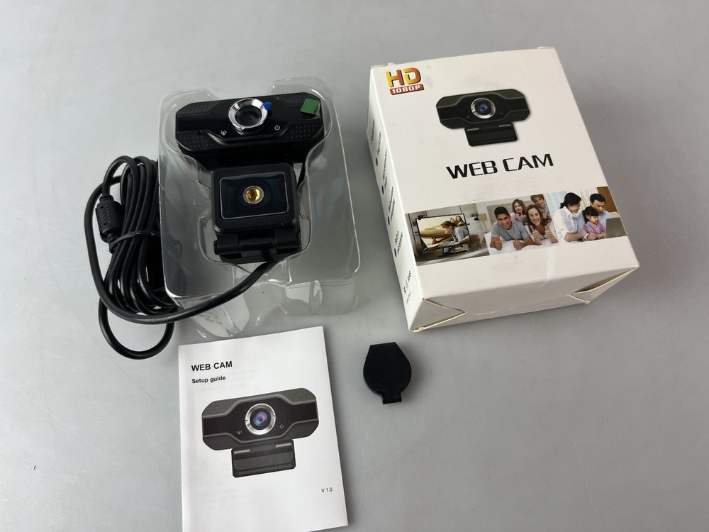 HD 1080P Web Cam w/ Microphone