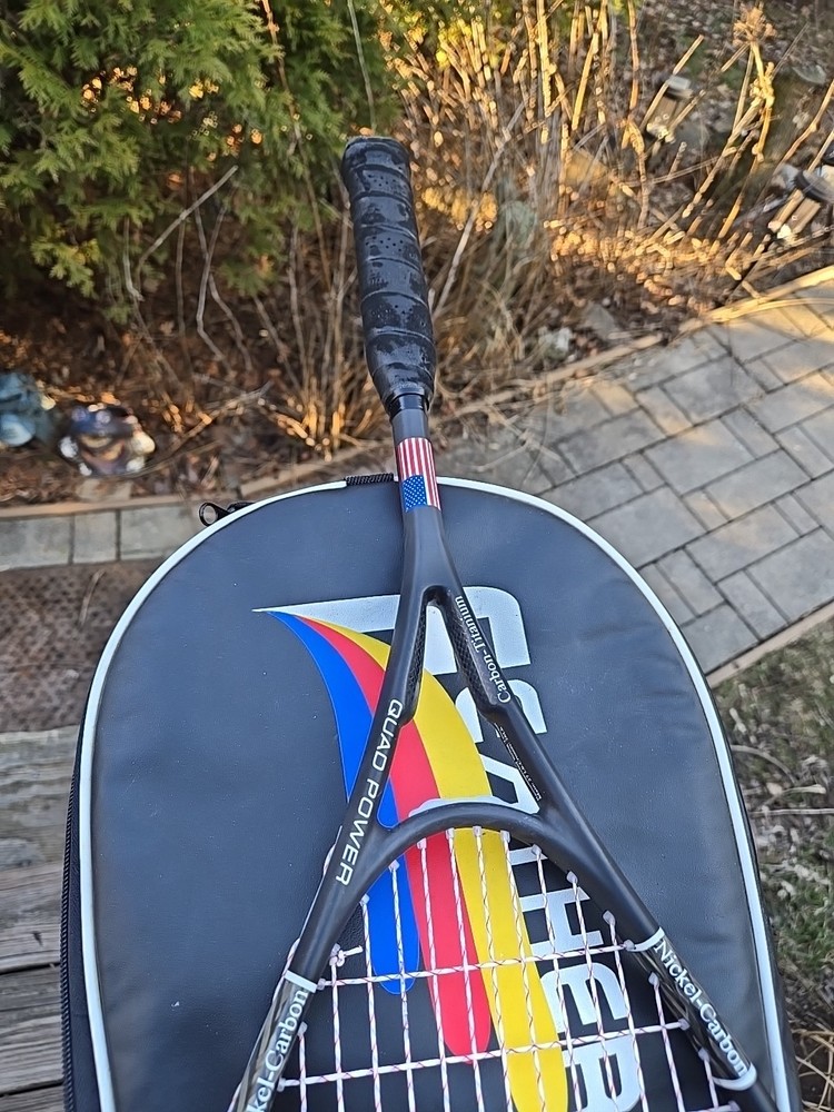 Feather Squash Racquet - Heavy Hitter