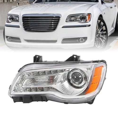 68143003AA Headlight Assembly Compatible with 300/300C 2011-2014 w/DR Left