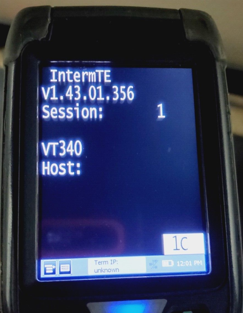 Intermec CK71 CK71AB4KN00W1400 ITE Windows Mobile Imager Barcode Scanner