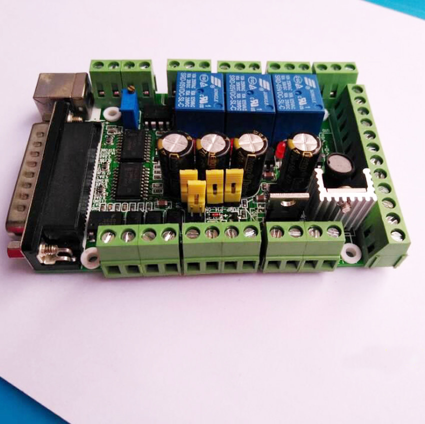 DIY Engraving Machine MACH3 USB CNC 6-axis Interface Breakout Board Adapter