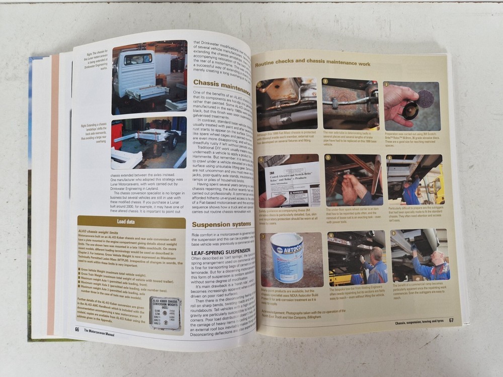 The Motorcaravan Haynes manual 3rd Edition Guide To using & Maintaining