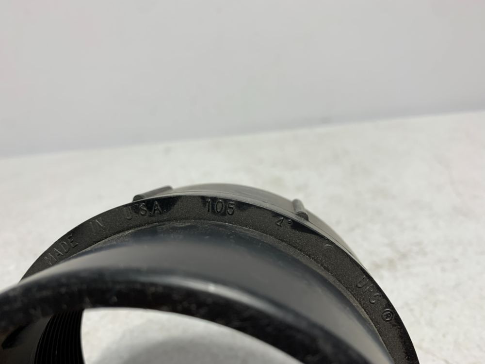 Charlotte Pipe 105-4 Cleanout Adapter 4" PVC DWV