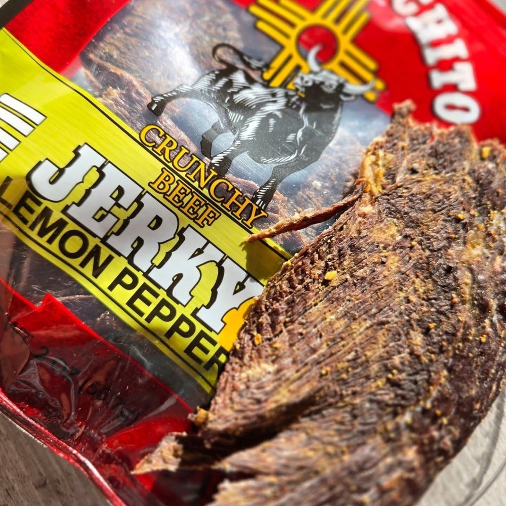 El Ranchito Crunchy Beef Jerky – Lemon Pepper , 2oz