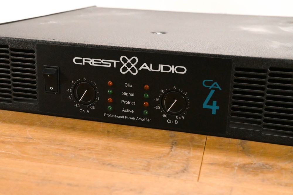 Crest Audio CA4 2-Channel Power Amplifier CG01YXP
