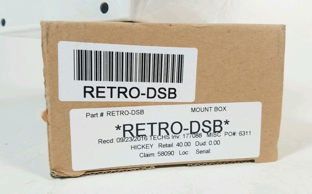 IntraSonic IST RETRO-DSB Door Surface Box for RETRO Intercom