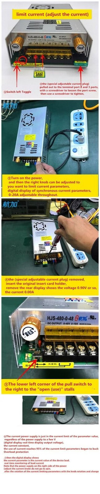 480W 300V 1.6A Adjustable DC Power Supply Current limiting Power Transforme