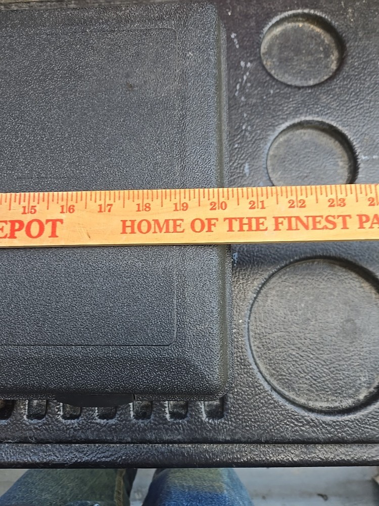 Snap On MicroVAT Carrying Case Like New Foam Lined Case