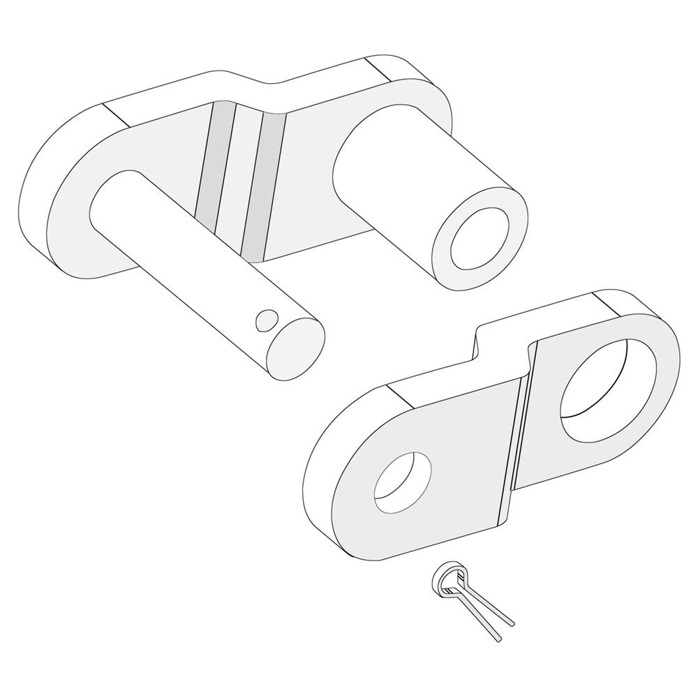 10pcs #35 Chain Offset Half Link Roller for 06C Chain