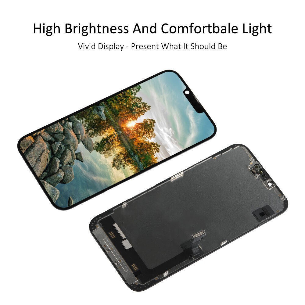 For iPhone 14 Plus Soft OLED Touch Screen Digitizer Display Assembly Replacement