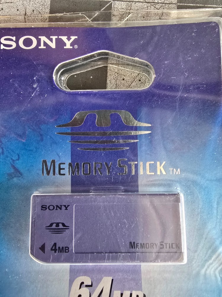 Sony Genuine Memory Stick 4MB MEGABYTE MSA-4A Camera Memory Card