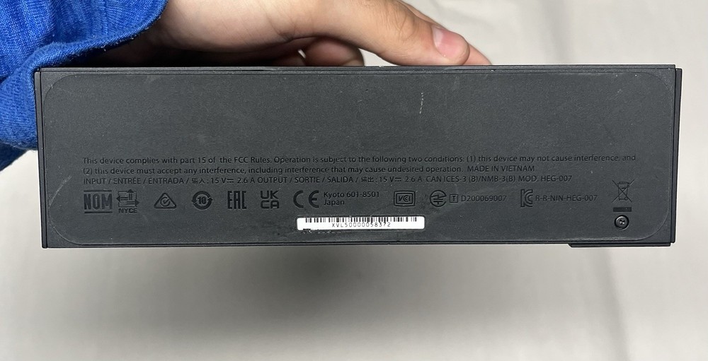 Nintendo Switch OLED Charging Dock Station - Black