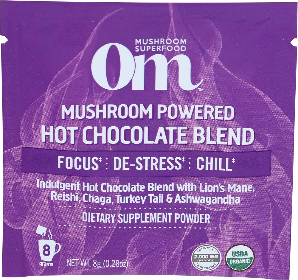 Organic Mushroom Hot Chocolate Blend, 0.28 OZ