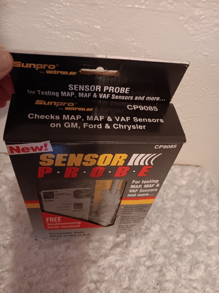 NOS Sunpro Actron III CP 9085 Sensor Probe Map Maf, Vaf Testing Meter ( SEALED)