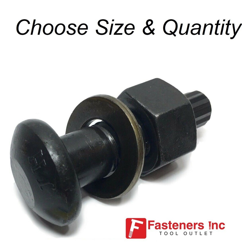 Tension Control Structural Bolt Assembly A325 Plain W/ Nut + F436 Washer