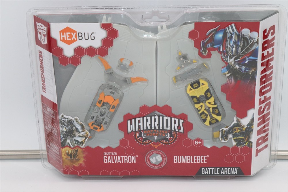 Hex Bug Transformer Warrior Bots - Galvatron vs Bumblebee - NEW -