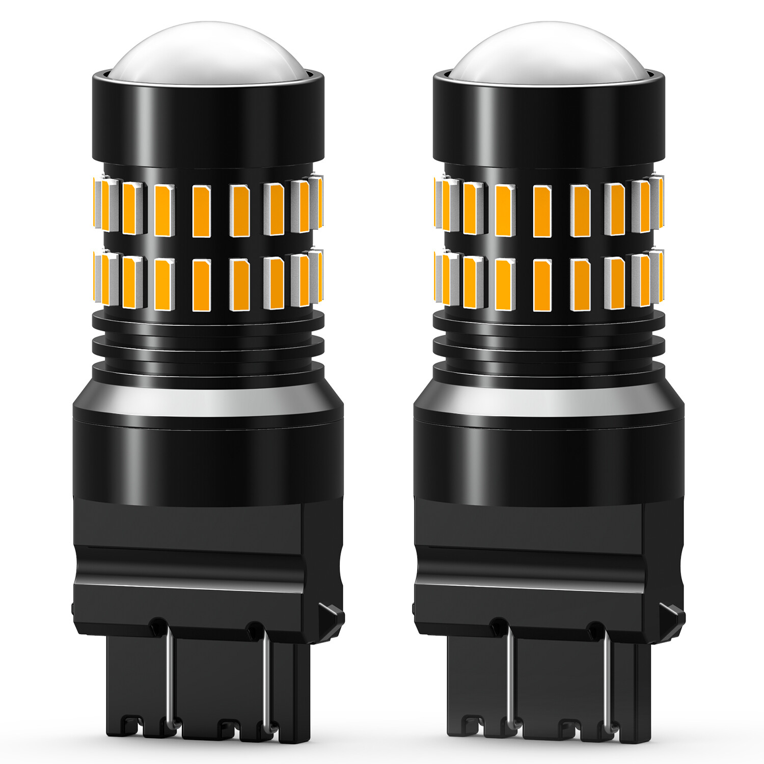 AUXITO 4157 3156 3157 LED Turn Signal Light Bulbs CANBUS Anti Hyper Flash Amber