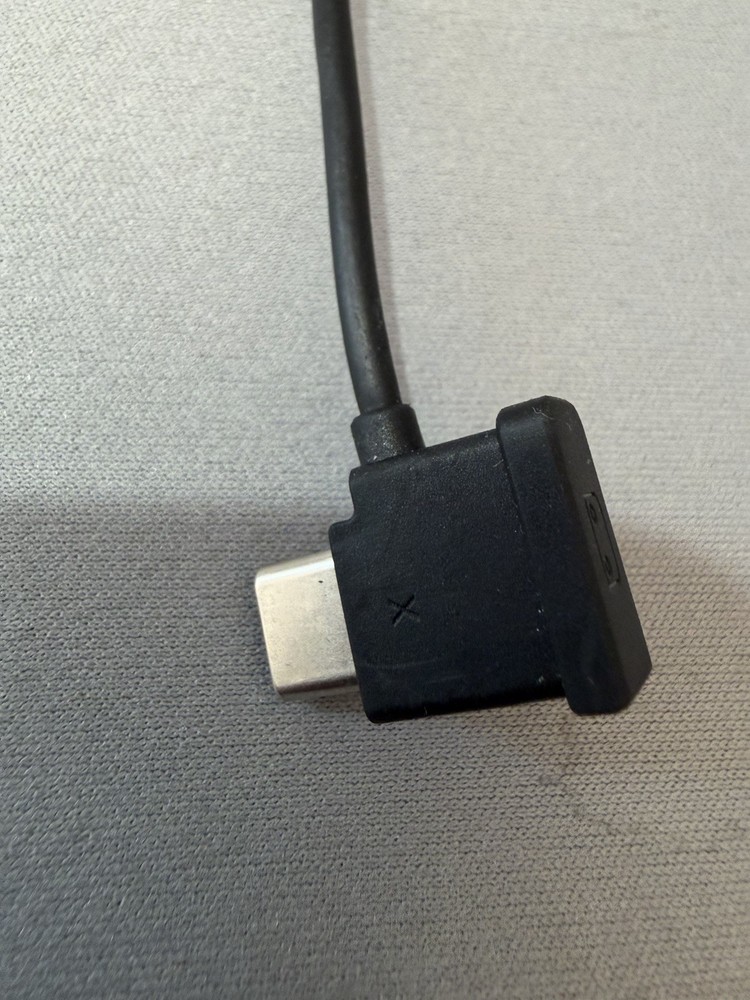 OEM Genuine DJI RC Remote Cable USB-C to Apple Lightning