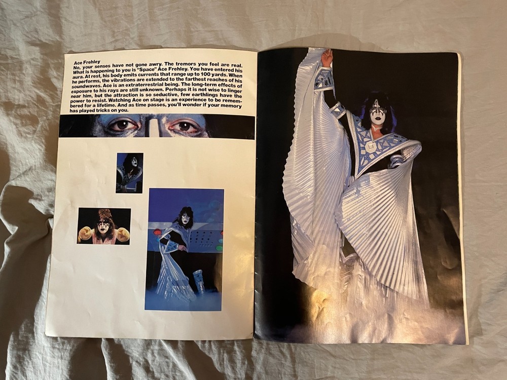 KISS Vintage Dynasty Tour Book 1979 Program Ace Frehley Peter Criss