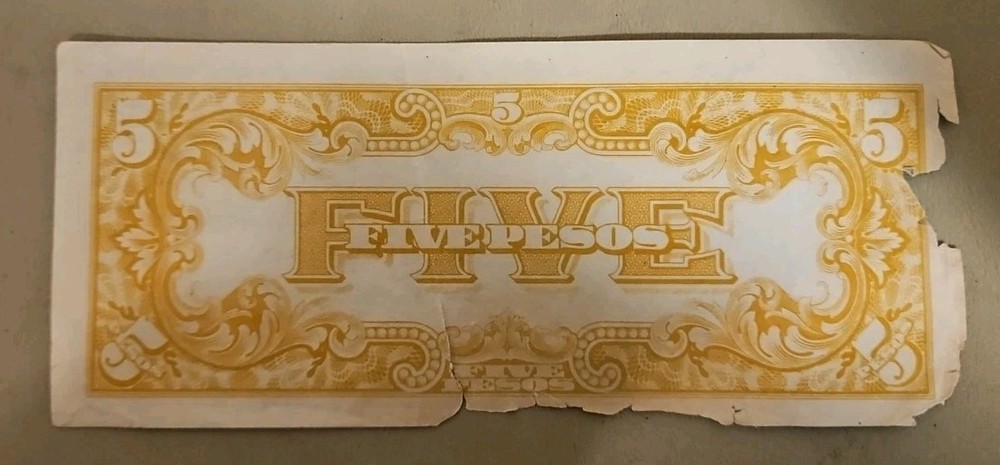 Philippines 5 Pesos Note