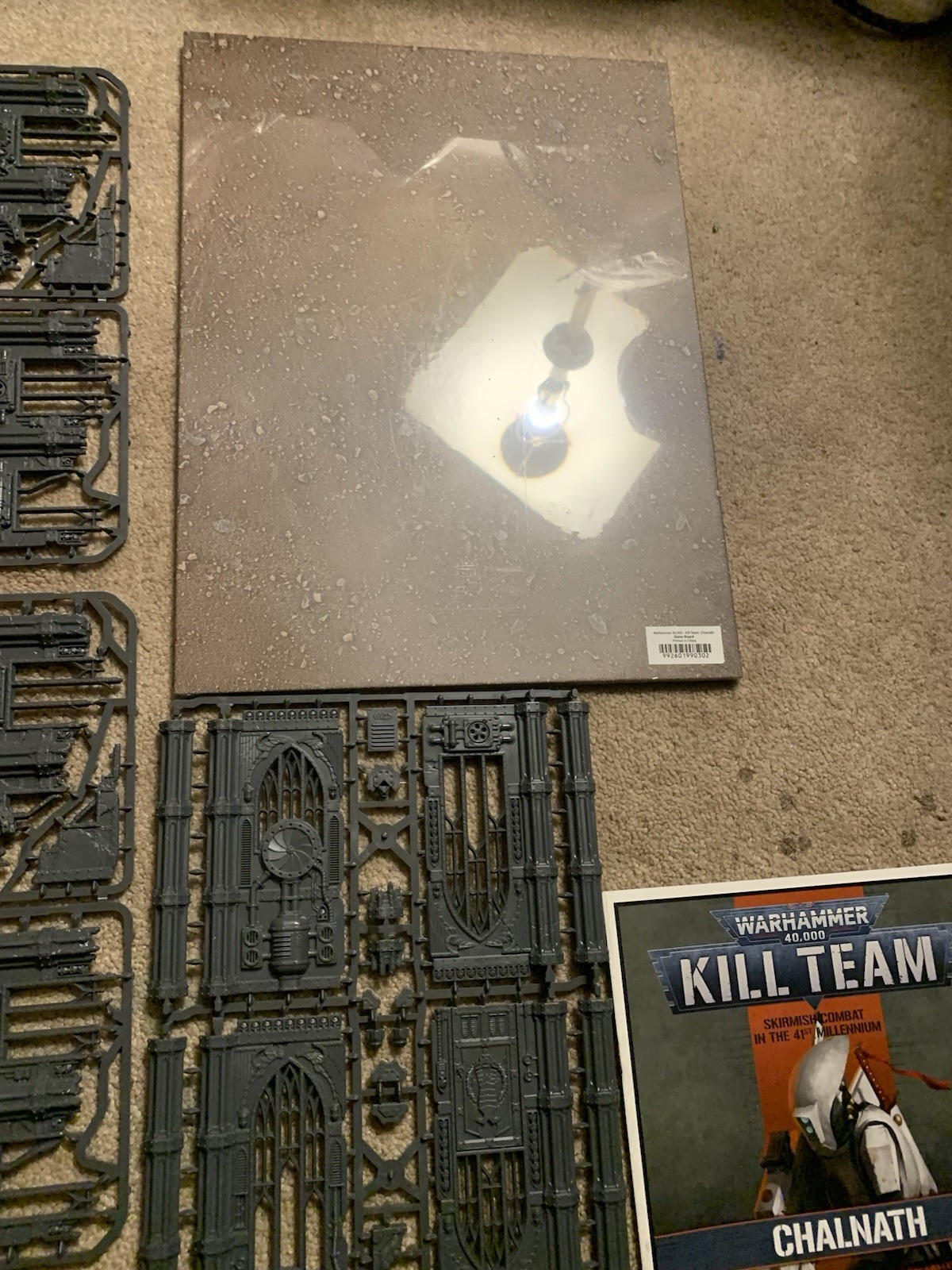 Warhammer 40k Terrain Scenery Kill Team Killzone Chalnath New On Sprue W/ Board