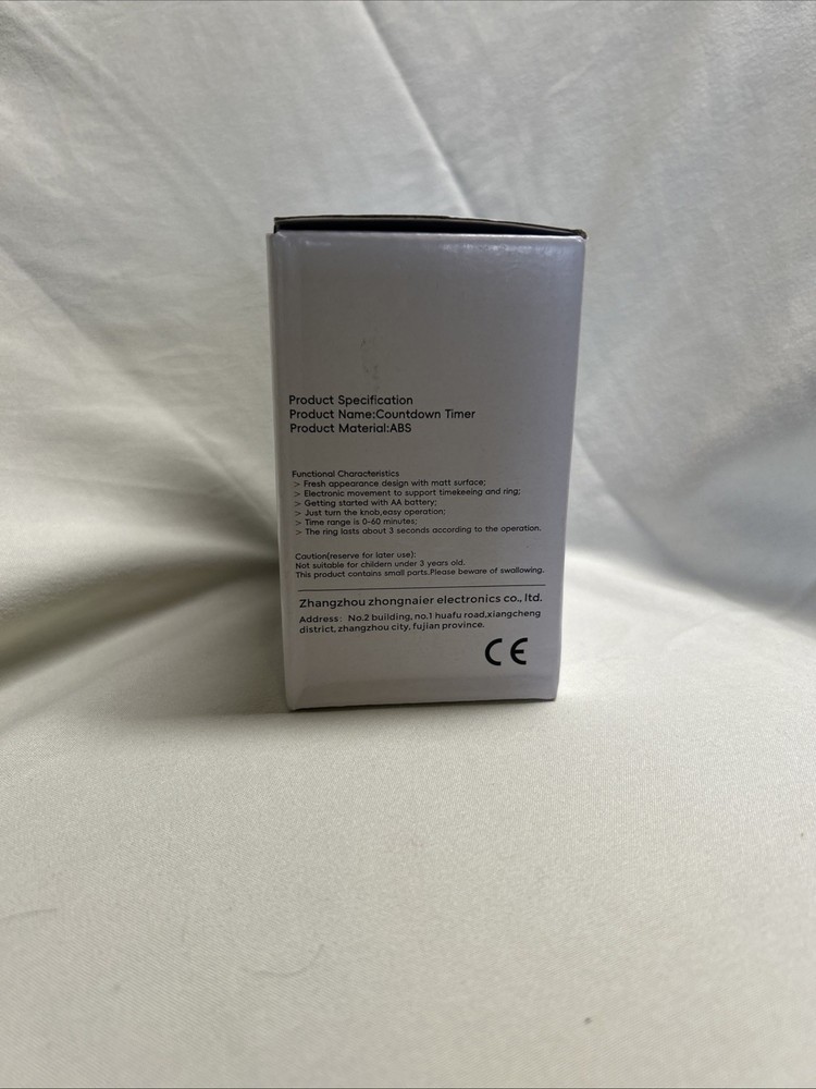 Rainbow Visual Countdown Timer 60-Minute Ultra Long Standby Time (Purple)