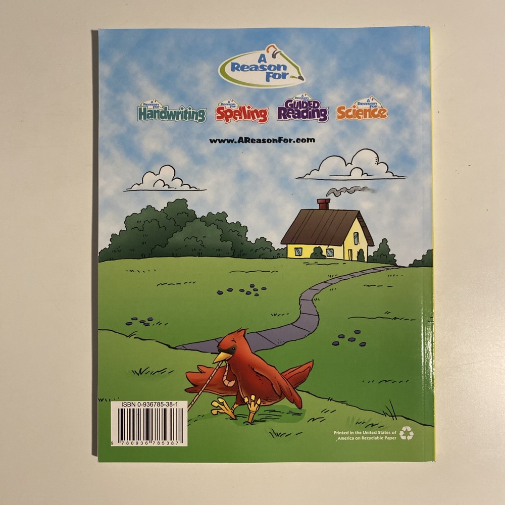 A Reason For Handwriting Manuscript A Worktext No Writing