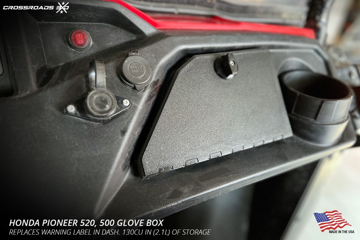 Original USA-designed and made Honda pioneer glove box for 500, 520