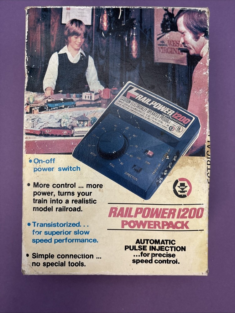 Rail Power 1200 Power Pack Model Train Controller