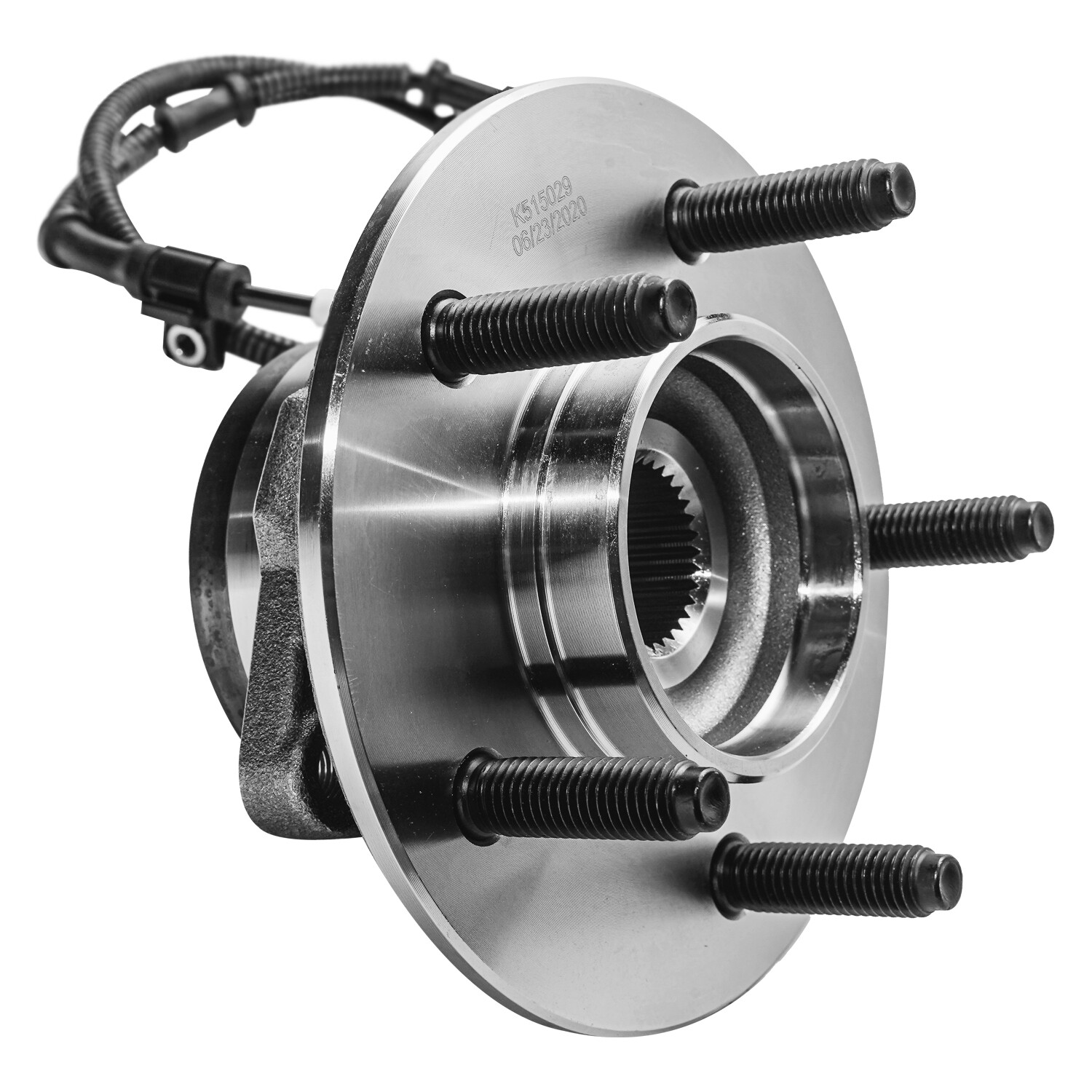 Front Wheel Bearing and Hub for 2000 2001 2002 2003 Ford F-150 F150 w/ABS 4x4