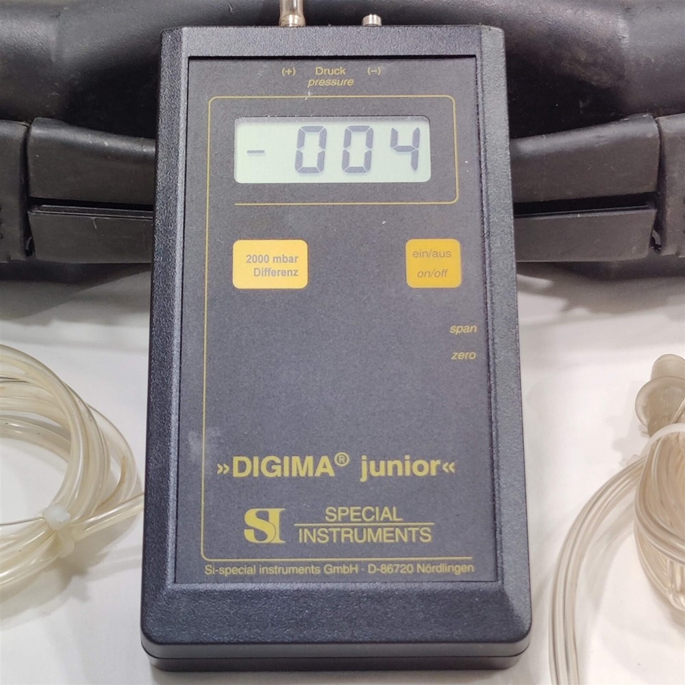 Digima Junior HandHeld Manometer. Made in Germany.