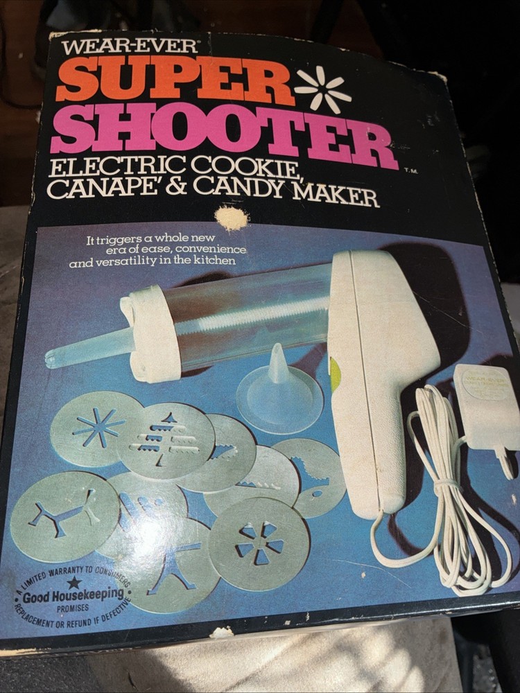 WearEver 70001 Super Shooter Electric Cookie Maker