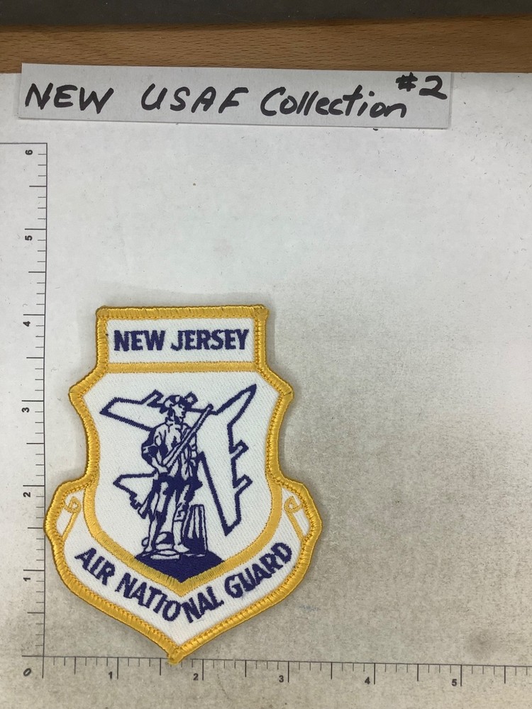 USAF NEW JERSEY AIR NATIONAL GUARD SQUADRON PATCH