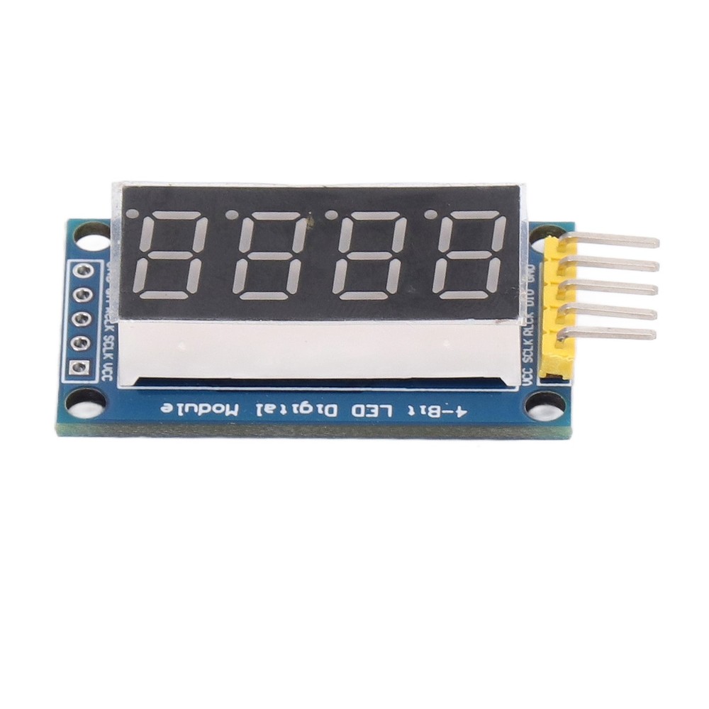Adjustable 4 Digit LED Digital Tube Module For Electronic Experiments Premium