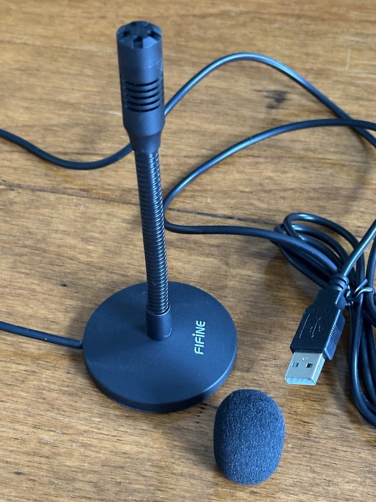 FIFINE Mini Gooseneck USB Microphone K050