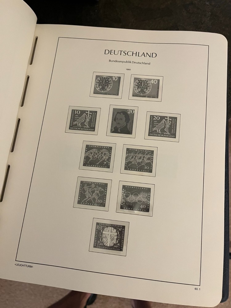 Stamp Album Set - Deutschland/Germany - Leuchtturm/Lighthouse - Mint Condition