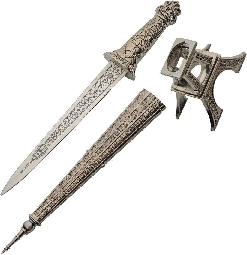 Eiffel Tower Dagger Knife with Display Stand