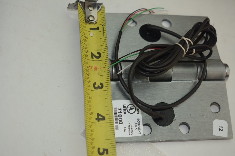 2pc Command Access ETH4W4545-626 Electric Transfer Hinge CH-BB79 4ft 71000