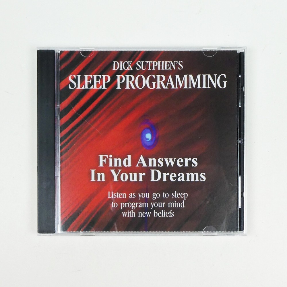 FIND ANSWERS IN YOUR DREAMS Sleep Programming Self Hypnosis CD Dick Sutphen mind
