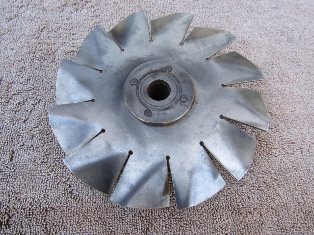 Mercury antique outboard motor racing hydroplane test propeller A-B quicksilver