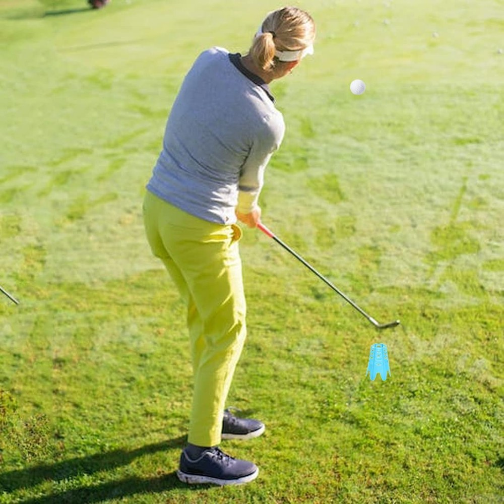 Golf Simulator Tees Indoor Golf Tees for Simulator Plastic Practice Golf Mat