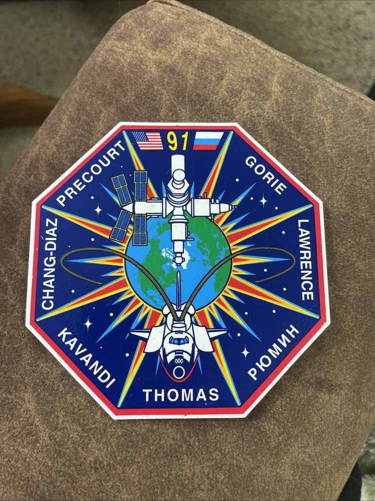 NASA STS-91 Space Shuttle Mission Sticker